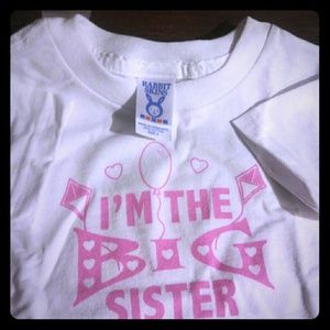 🦋I'm the Big Sister  t-shirt toddler 2